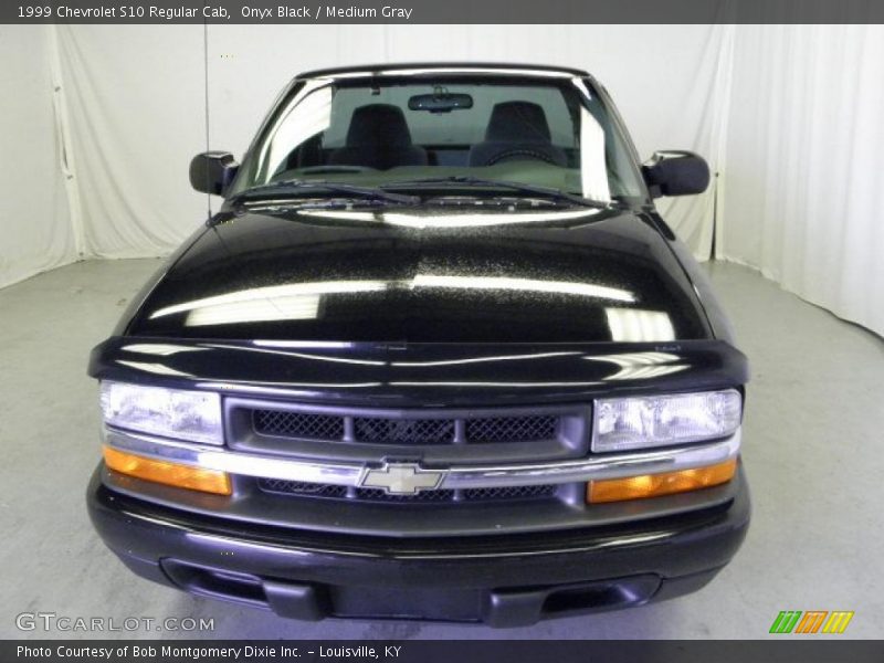 Onyx Black / Medium Gray 1999 Chevrolet S10 Regular Cab