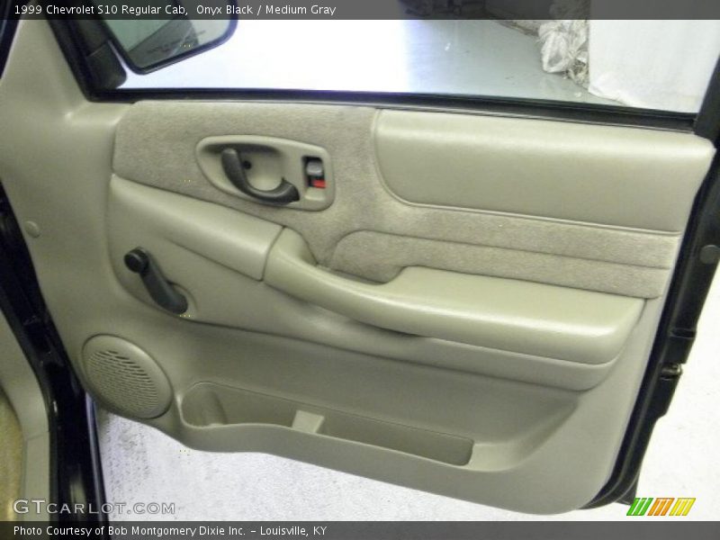 Onyx Black / Medium Gray 1999 Chevrolet S10 Regular Cab