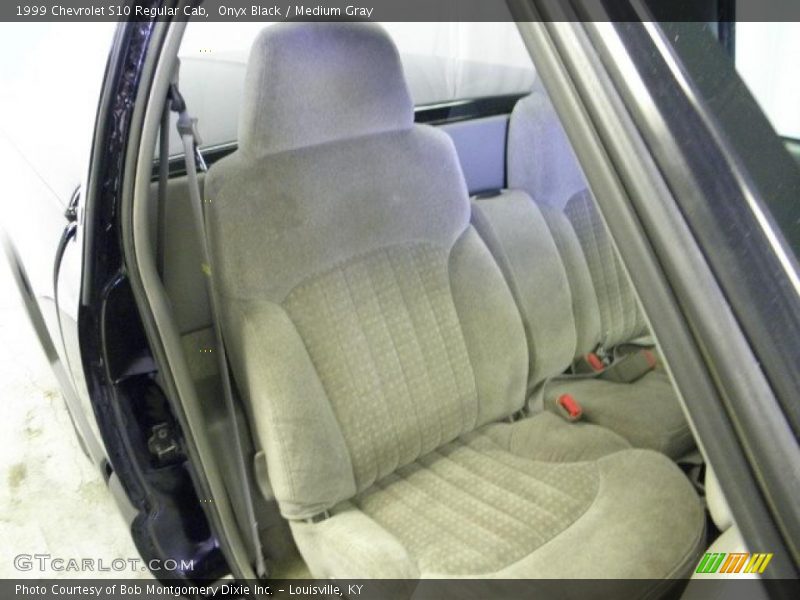 Onyx Black / Medium Gray 1999 Chevrolet S10 Regular Cab