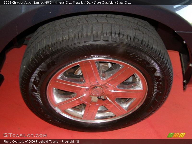 Mineral Gray Metallic / Dark Slate Gray/Light Slate Gray 2008 Chrysler Aspen Limited 4WD