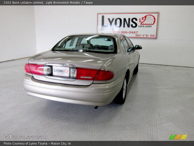 Light Bronzemist Metallic / Taupe 2003 Buick LeSabre Limited