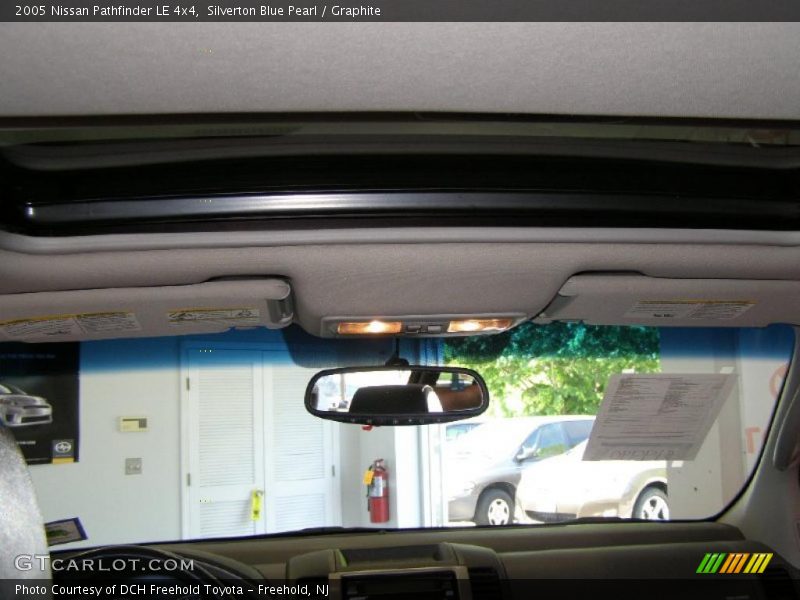 Silverton Blue Pearl / Graphite 2005 Nissan Pathfinder LE 4x4