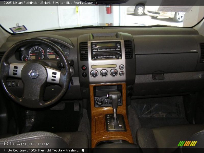 Silverton Blue Pearl / Graphite 2005 Nissan Pathfinder LE 4x4