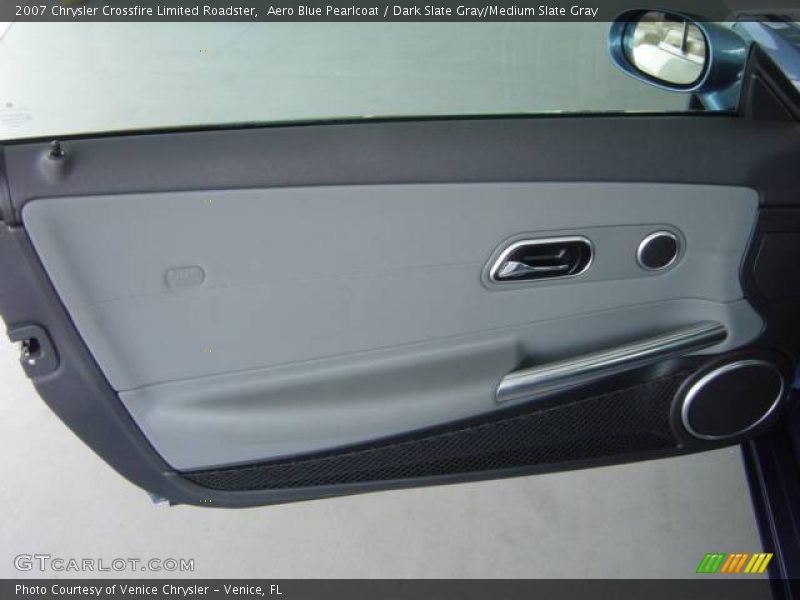 Aero Blue Pearlcoat / Dark Slate Gray/Medium Slate Gray 2007 Chrysler Crossfire Limited Roadster