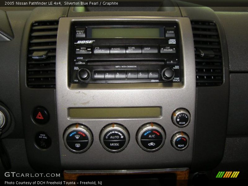 Silverton Blue Pearl / Graphite 2005 Nissan Pathfinder LE 4x4