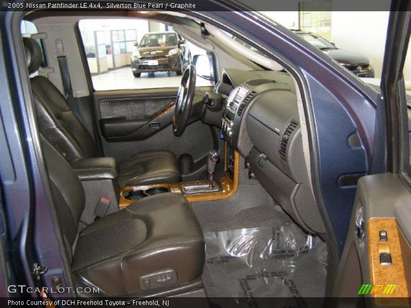Silverton Blue Pearl / Graphite 2005 Nissan Pathfinder LE 4x4