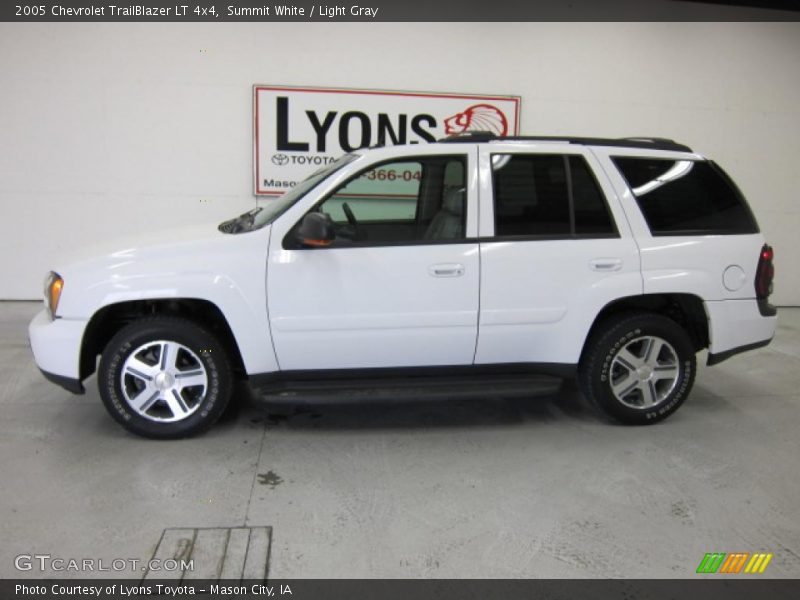 Summit White / Light Gray 2005 Chevrolet TrailBlazer LT 4x4
