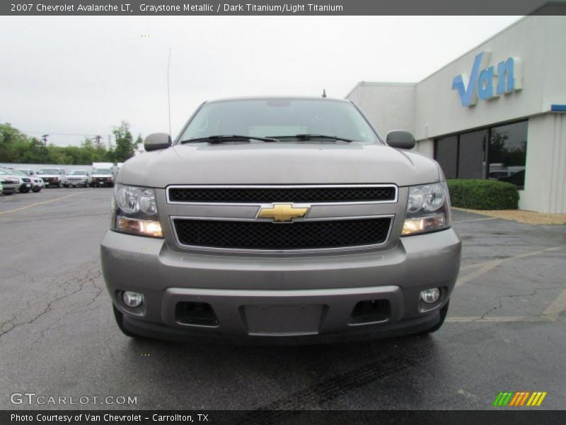 Graystone Metallic / Dark Titanium/Light Titanium 2007 Chevrolet Avalanche LT