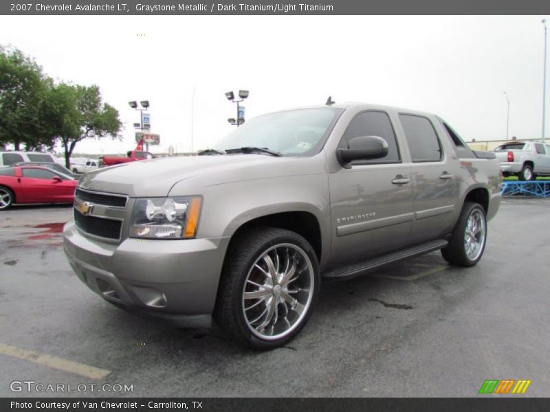 Graystone Metallic / Dark Titanium/Light Titanium 2007 Chevrolet Avalanche LT