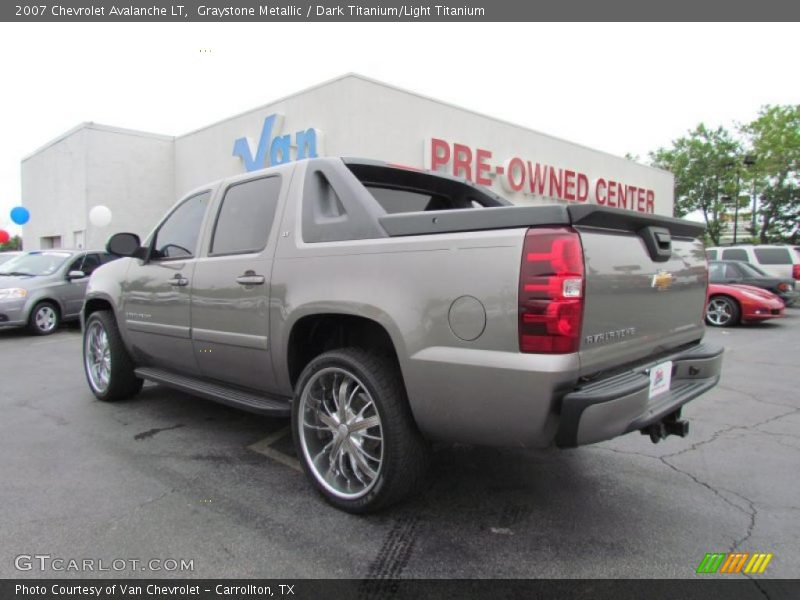 Graystone Metallic / Dark Titanium/Light Titanium 2007 Chevrolet Avalanche LT