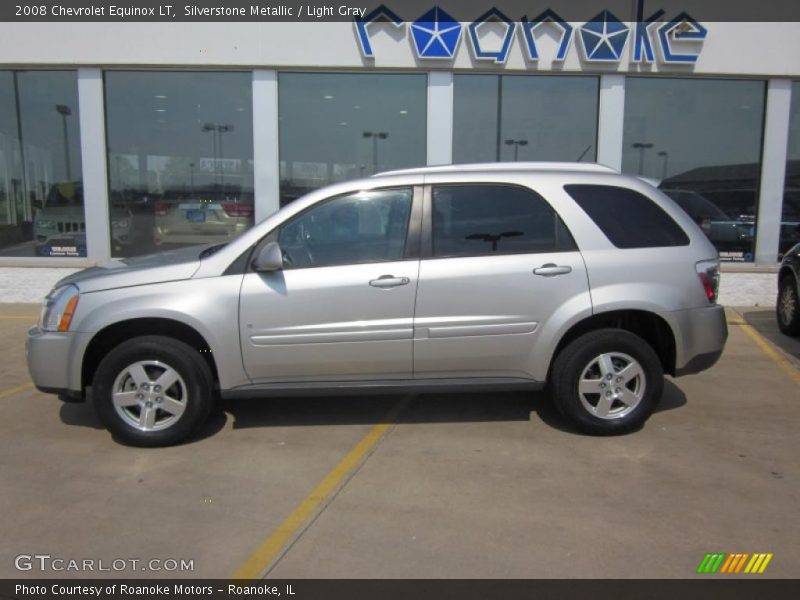 Silverstone Metallic / Light Gray 2008 Chevrolet Equinox LT