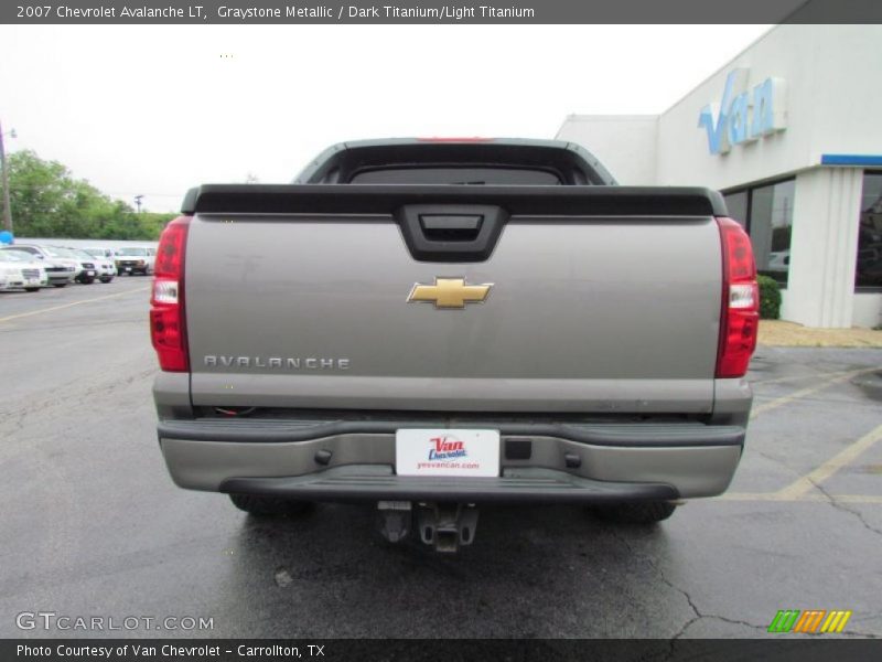 Graystone Metallic / Dark Titanium/Light Titanium 2007 Chevrolet Avalanche LT