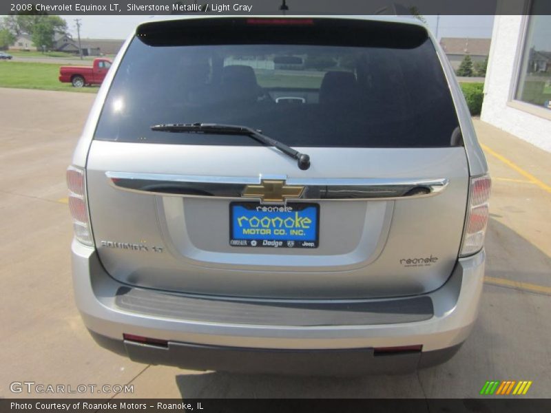 Silverstone Metallic / Light Gray 2008 Chevrolet Equinox LT