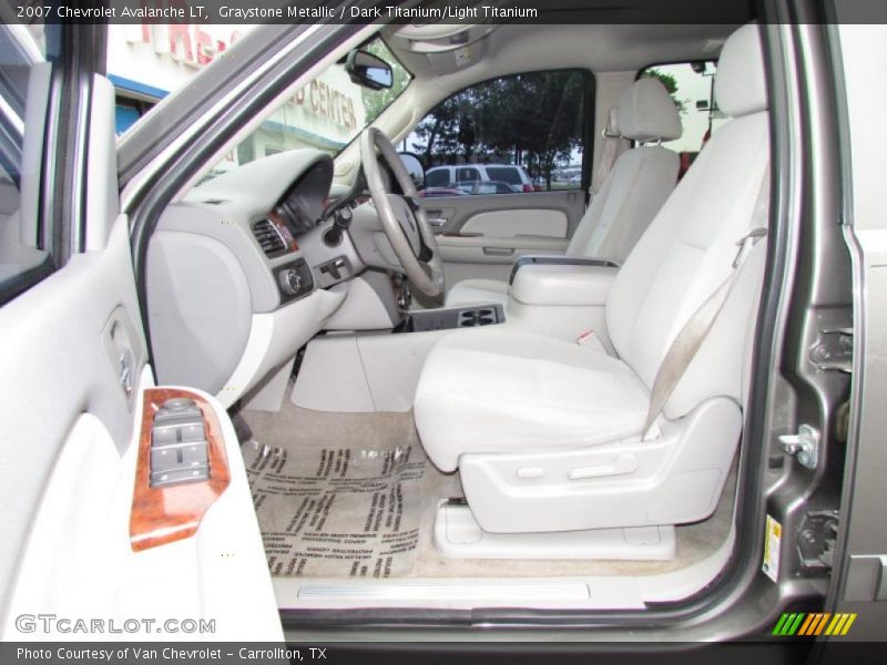 Graystone Metallic / Dark Titanium/Light Titanium 2007 Chevrolet Avalanche LT