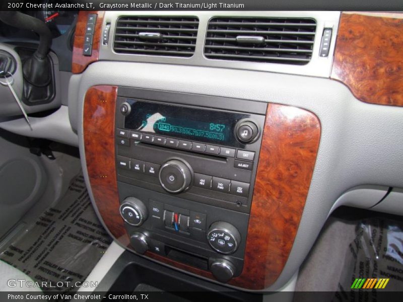 Graystone Metallic / Dark Titanium/Light Titanium 2007 Chevrolet Avalanche LT