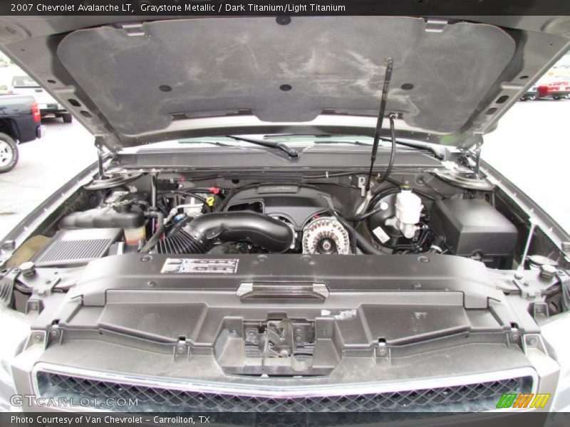 Graystone Metallic / Dark Titanium/Light Titanium 2007 Chevrolet Avalanche LT