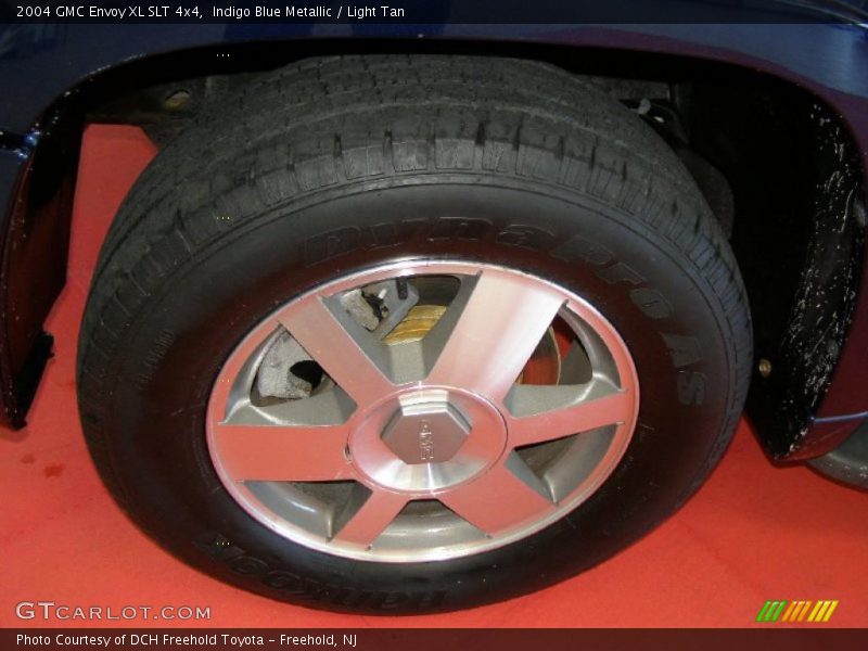 Indigo Blue Metallic / Light Tan 2004 GMC Envoy XL SLT 4x4