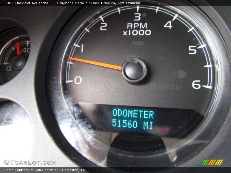 Graystone Metallic / Dark Titanium/Light Titanium 2007 Chevrolet Avalanche LT