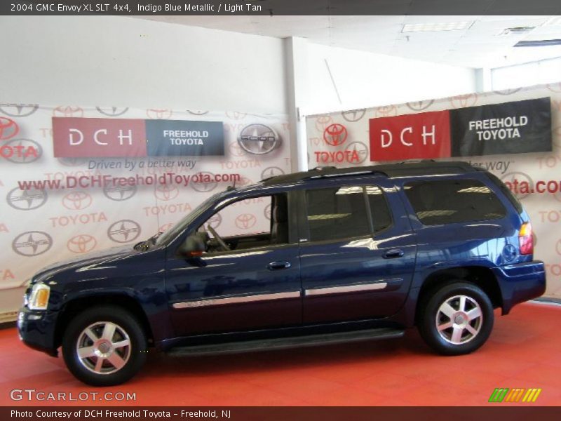 Indigo Blue Metallic / Light Tan 2004 GMC Envoy XL SLT 4x4