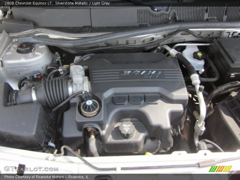 Silverstone Metallic / Light Gray 2008 Chevrolet Equinox LT