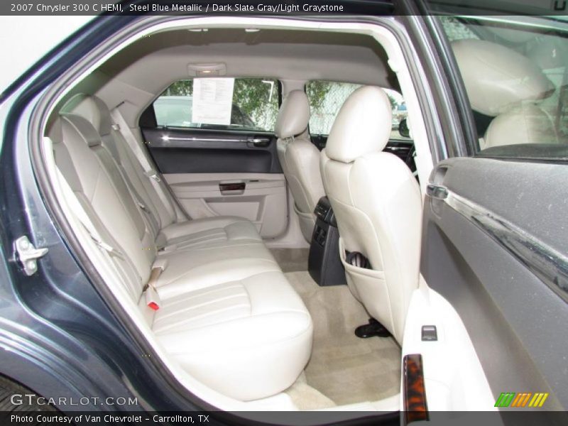 Steel Blue Metallic / Dark Slate Gray/Light Graystone 2007 Chrysler 300 C HEMI