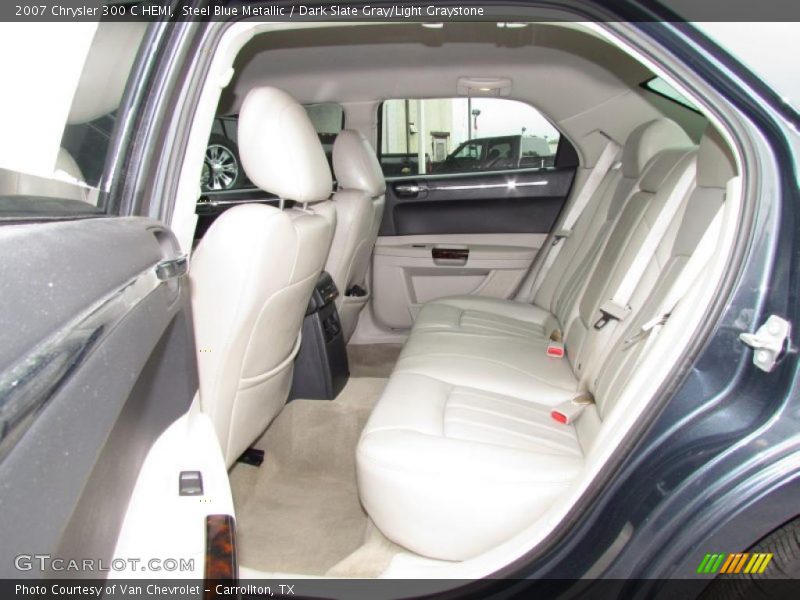 Steel Blue Metallic / Dark Slate Gray/Light Graystone 2007 Chrysler 300 C HEMI