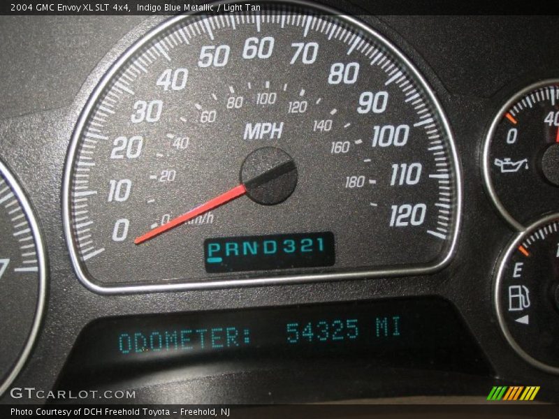 Indigo Blue Metallic / Light Tan 2004 GMC Envoy XL SLT 4x4