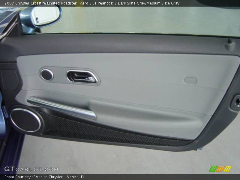 Aero Blue Pearlcoat / Dark Slate Gray/Medium Slate Gray 2007 Chrysler Crossfire Limited Roadster