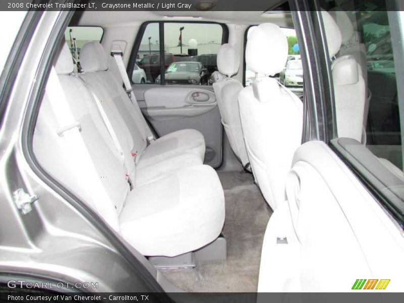 Graystone Metallic / Light Gray 2008 Chevrolet TrailBlazer LT