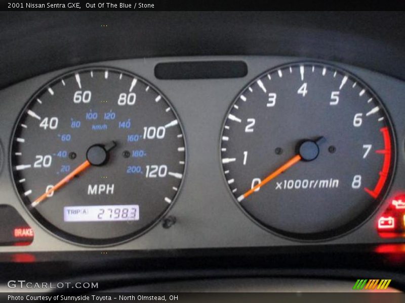 Out Of The Blue / Stone 2001 Nissan Sentra GXE