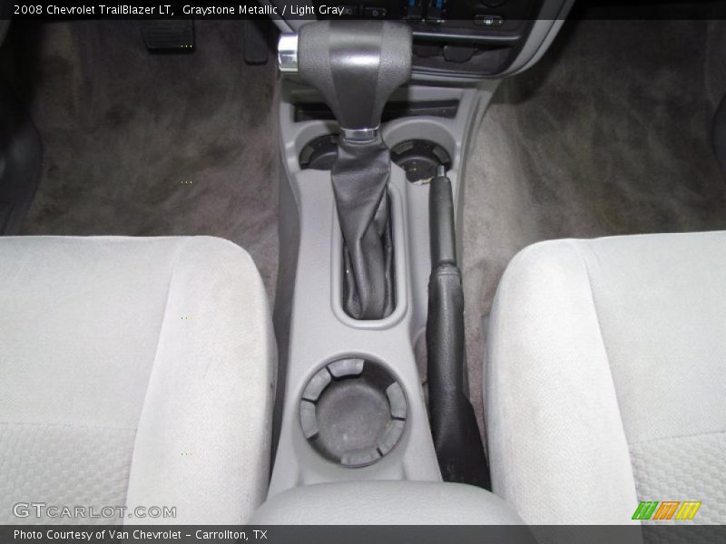 Graystone Metallic / Light Gray 2008 Chevrolet TrailBlazer LT