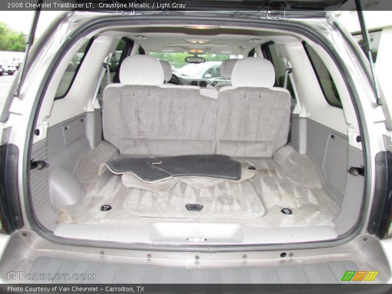Graystone Metallic / Light Gray 2008 Chevrolet TrailBlazer LT
