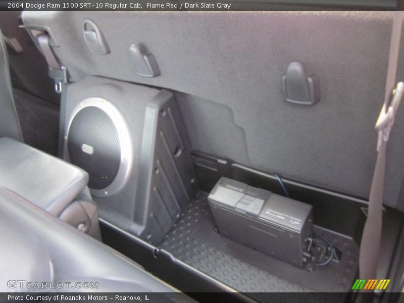 Flame Red / Dark Slate Gray 2004 Dodge Ram 1500 SRT-10 Regular Cab