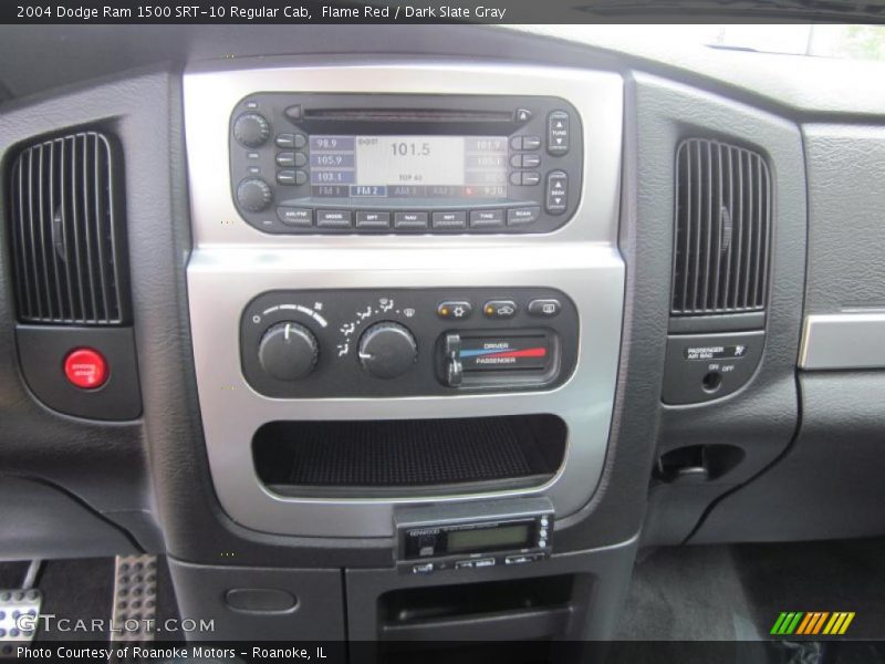 Controls of 2004 Ram 1500 SRT-10 Regular Cab