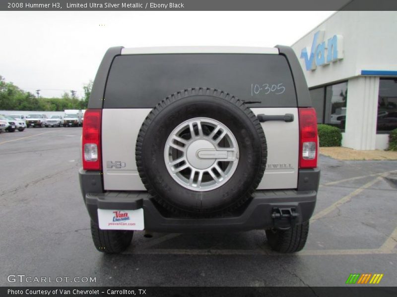 Limited Ultra Silver Metallic / Ebony Black 2008 Hummer H3