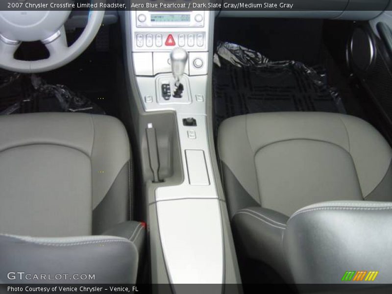 Aero Blue Pearlcoat / Dark Slate Gray/Medium Slate Gray 2007 Chrysler Crossfire Limited Roadster