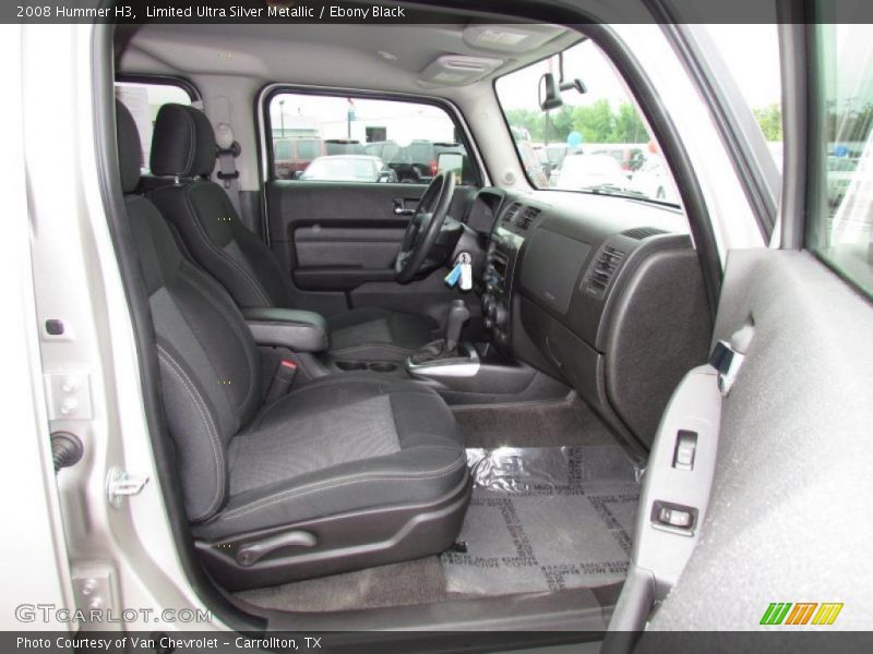Limited Ultra Silver Metallic / Ebony Black 2008 Hummer H3