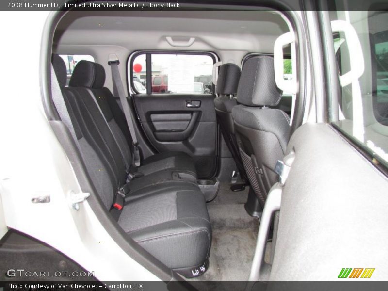 Limited Ultra Silver Metallic / Ebony Black 2008 Hummer H3