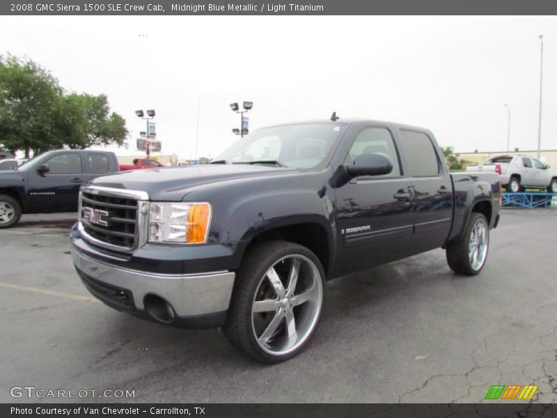 Custom Wheels of 2008 Sierra 1500 SLE Crew Cab