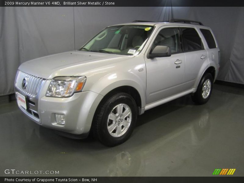 Brilliant Silver Metallic / Stone 2009 Mercury Mariner V6 4WD