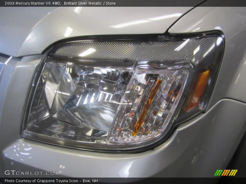 Brilliant Silver Metallic / Stone 2009 Mercury Mariner V6 4WD