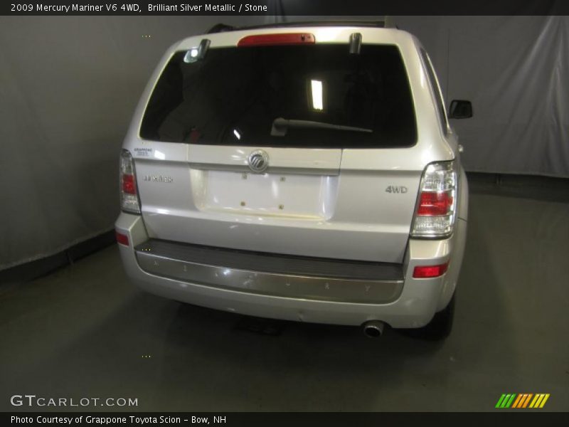 Brilliant Silver Metallic / Stone 2009 Mercury Mariner V6 4WD