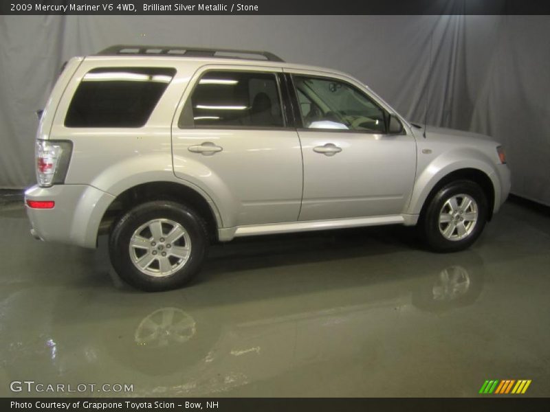 Brilliant Silver Metallic / Stone 2009 Mercury Mariner V6 4WD