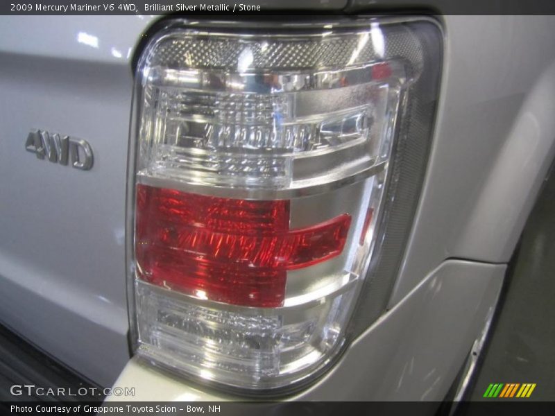 Brilliant Silver Metallic / Stone 2009 Mercury Mariner V6 4WD