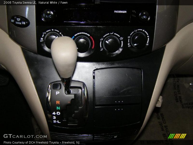 Natural White / Fawn 2008 Toyota Sienna LE