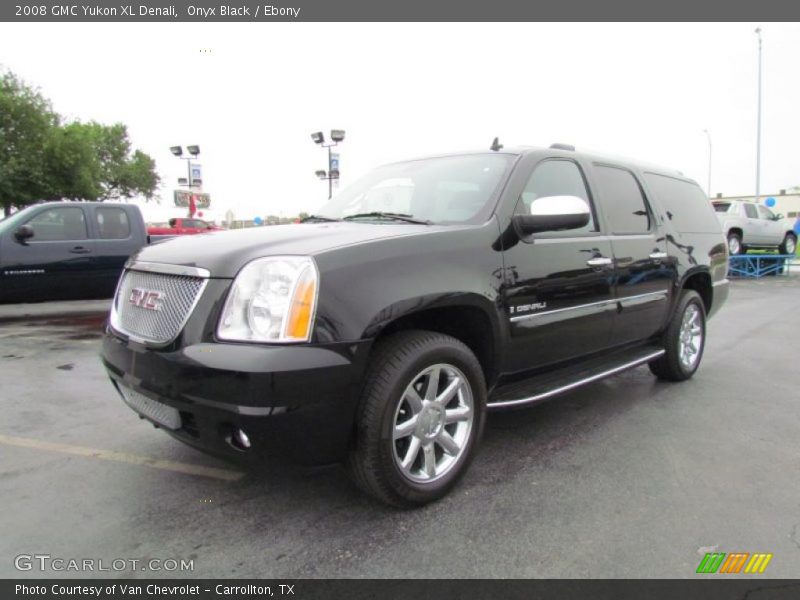 Onyx Black / Ebony 2008 GMC Yukon XL Denali