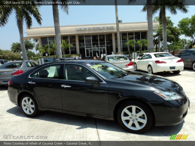 Smoky Granite Mica / Light Gray 2008 Lexus ES 350
