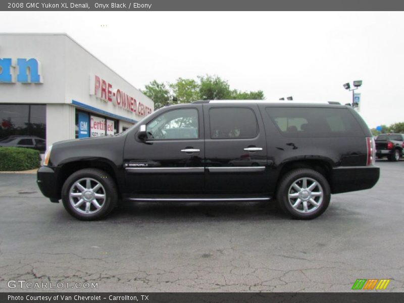 Onyx Black / Ebony 2008 GMC Yukon XL Denali