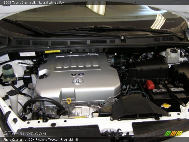 Natural White / Fawn 2008 Toyota Sienna LE