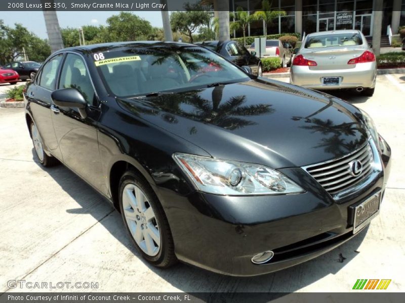 Smoky Granite Mica / Light Gray 2008 Lexus ES 350